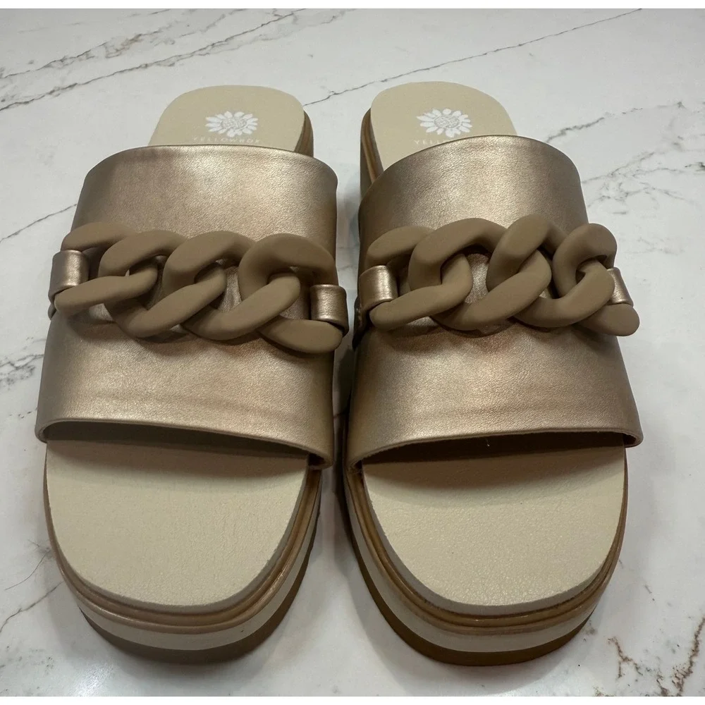 Yellowbox Alora Wedge Slide, New Size 7.5 - Picture 1 of 4